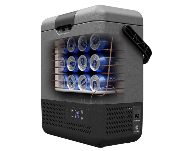 Yolco Lodówka kompresorowa ET8 Carbon - 1146080 - zdjęcie 10